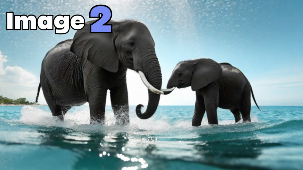 Firefly事例1: 事例2: 水遊びをするアフリカ象の親子-4