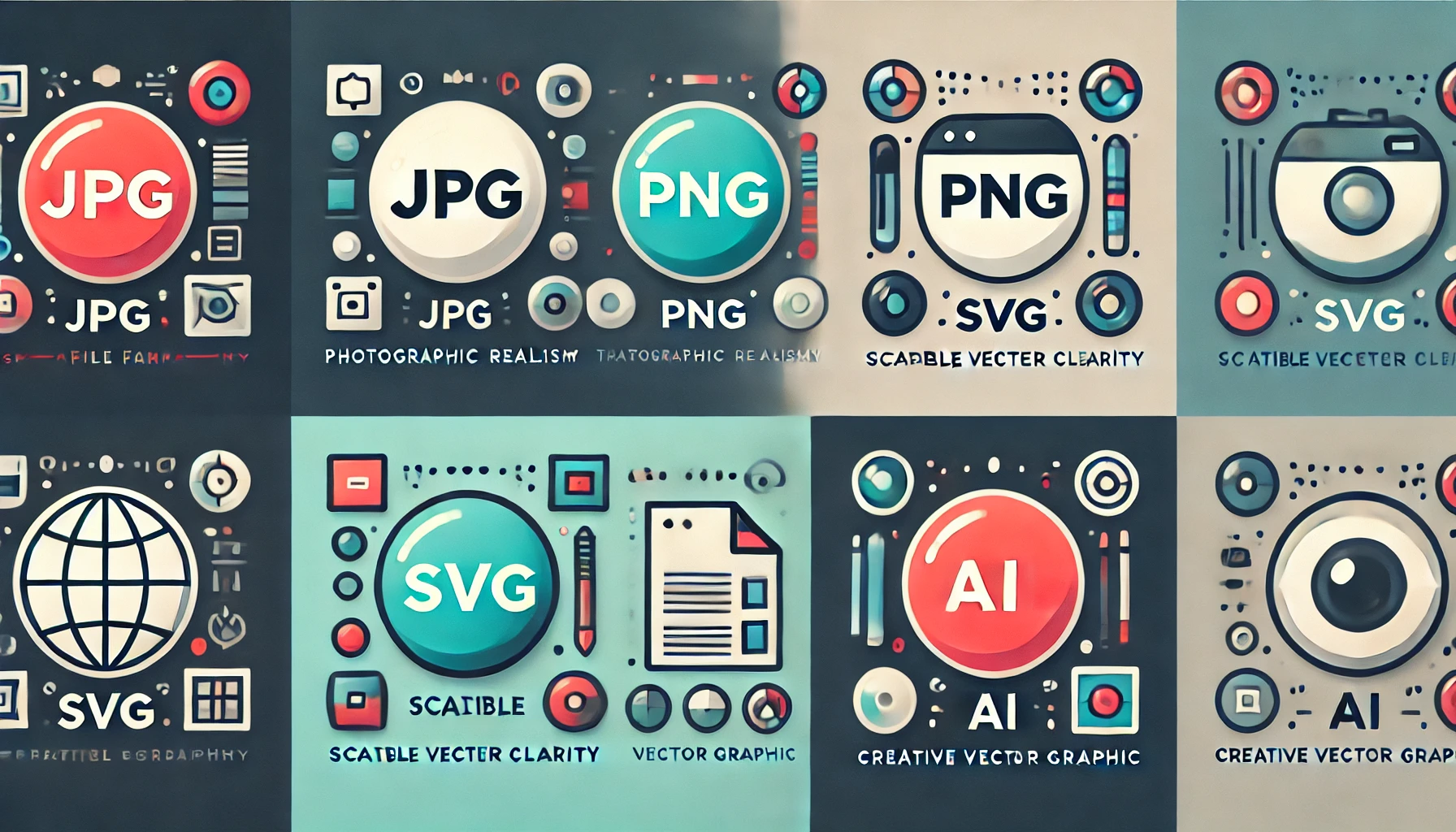 【デザイン初心者必見】画像ファイル形式完全ガイド！JPG・PNG・SVG・AI…違いと使い分けを徹底解説